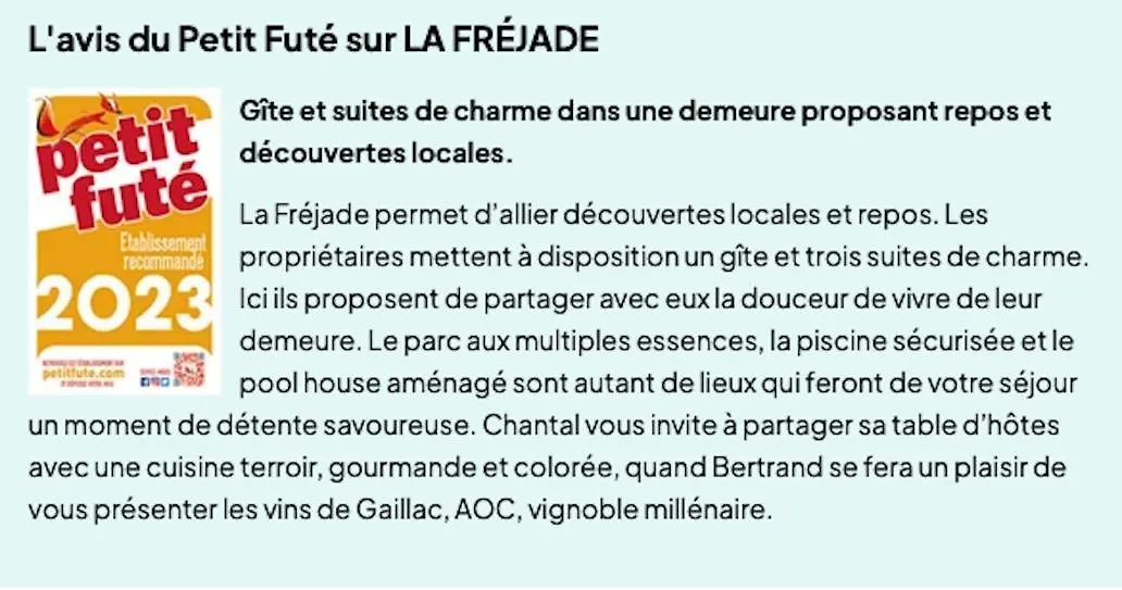 La Frejade Bed & Breakfast Lisle-sur-Tarn France